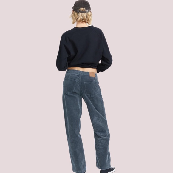 Volcom Gray Flare Wide Leg Jeans - Picture 2 of 7